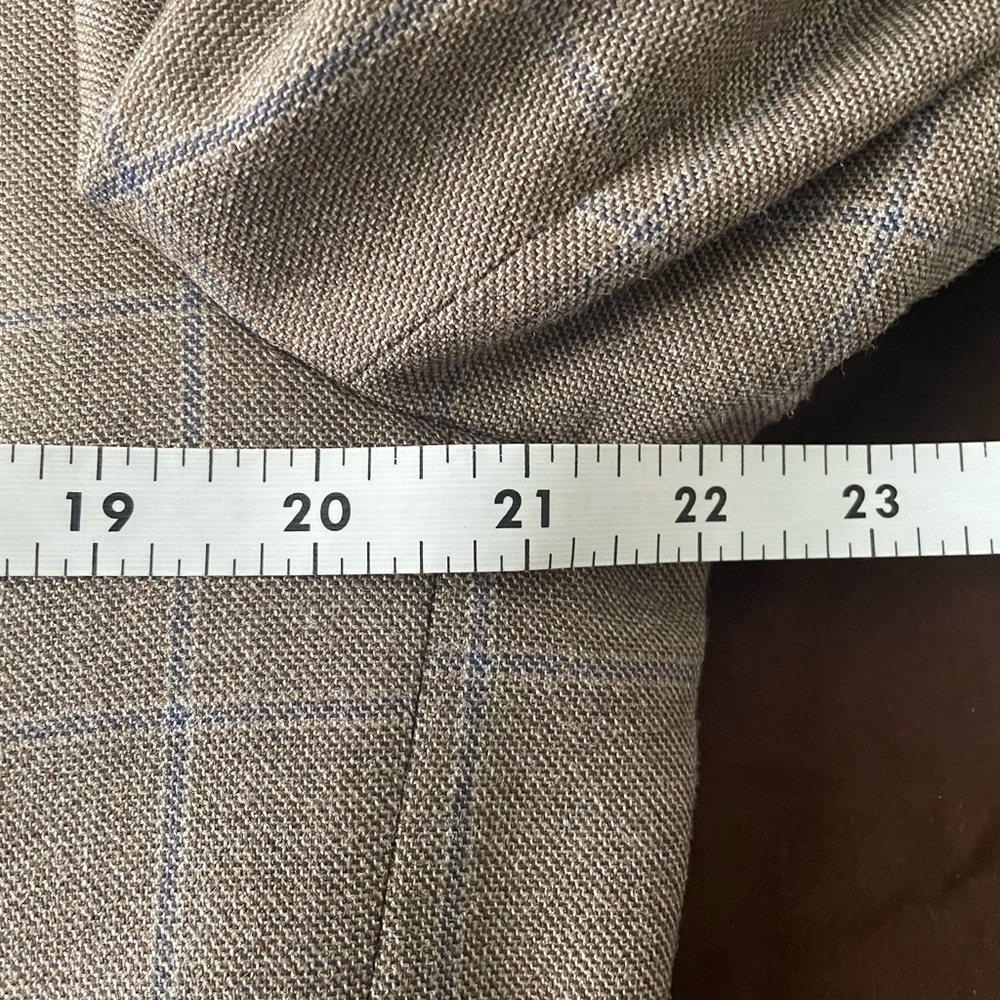 NWOT BLACK BROWN 1826  Two Button Mens Sports Jacket Blazer 44R - Picture 10 of 14
